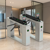 Tourniquet triple multi-authentification intérieur/extérieur avec code QR, anti-écrêtage, moteur sans balais, protection IP65 pour touristes