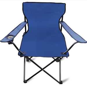 เก้าอี้ชายหาดพับได้ Woqi ปรับแต่งได้ น้ำหนักเบา พกพาสะดวก สำหรับตั้งแคมป์กลางแจ้ง พร้อมโลโก้ สำหรับใช้ในเวิร์คช็อปและตกปลา - Product Image 1