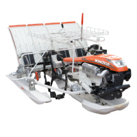 Repiqueuse de riz 2zs-4 haute performance à 4 rangs avec moteur 4 temps refroidi par air 3000 tr/min