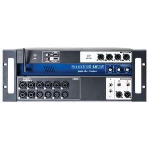 มิกเซอร์ดิจิตอลแบบติดตั้งบนแร็ค Soundcraft Ui24R 24 ช่องสัญญาณ พร้อมระบบควบคุมไร้สายและการบันทึกผ่าน USB - Product Image 3