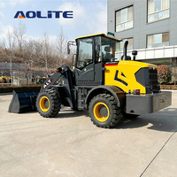Chargeuse frontale articulée AOLITE 620C de fabrication chinoise, certifiée CE, pour travaux de terrassement, 2000 kg, haute qualité, vente directe usine, pour usage agricole
