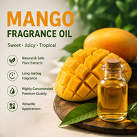 Huiles parfumées concentrées à l'odeur de mangue pour la diffusion d'arômes, la fabrication de savons, de bougies, de parfums corporels et de liquides.
