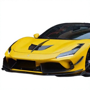 Kit de Carrocería de Fibra de Carbono Prepreg Paktechz de Alta Calidad, Toma de Aire Delantera, Apto para Ferrari F8 Spider Tributo - Product Image 4
