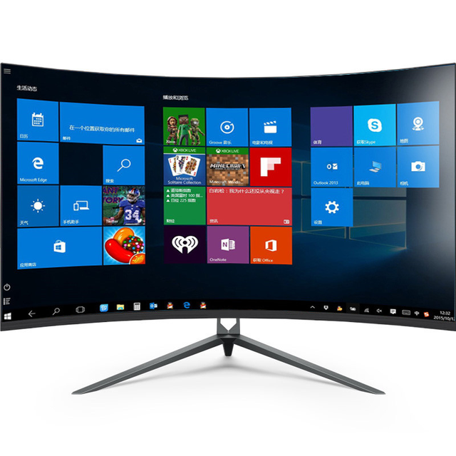 27 Inch Curved 2k LED Gaming Monitor 144hz 2ms No Bezel with Speaker