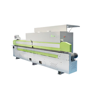 Máquina de Enchapado de Cantos Automática para Aluminio y Madera JUNDE JD-FK768 de Alta Productividad, Sin Enjuague, 7KW, Velocidad de Alimentación de 10~15m/min
