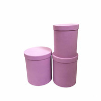 Grand seau de rangement, trois ensembles d'accessoires pour fleuriste, boîte à fleurs ronde, boîte cadeau, boîtes rondes en velours pour matériel de fleuriste