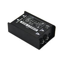 Convertisseur audio monocanal DB-1, boîtier DI audio passif à faible bruit pour guitare et basse, processeur audio d'injection DI
