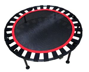 Chuyên nghiệp Mini tập thể dục nhiều màu đàn hồi <span class=keywords><strong>Trampoline</strong></span> nhảy giường mà không bao vây cho trẻ em với lan can - Product Image 2