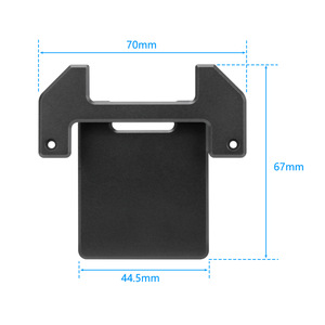 Kit de déflecteurs métalliques Huasutop 70x67x44.5mm pour accessoires d'imprimante 3D T-Bamboo X1C P1P P1S - Product Image 1