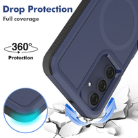 Coque de protection robuste hybride PC TPU de haute qualité pour Samsung A16 A17 A26 A27 A36 A56 A57, antichoc, personnalisée, magnétique