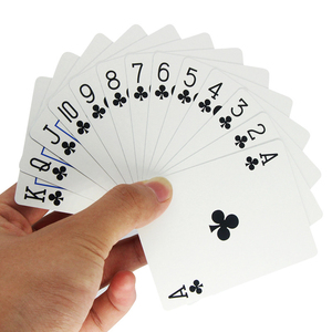 Cartas de Póker de Plástico Impermeables QY, Baraja Estándar para Juegos de Mesa, Casino, Fiestas y Familia - Product Image 6