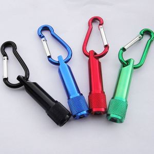 Fashion Metal Mini Aluminum Alloy Flashlight Bright <b>Keychain</b> Custom Logo <b>Keychain</b> Walking Light <b>Keychain</b> Bag Pendants Keyrings - Product Image 4