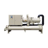 Système de refroidissement de refroidisseur industriel 100TR pour l'usine en plastique de moulage par injection, refroidisseur de vis