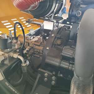 Mini rouleau vibratoire à double tambour pour route en asphalte, avec moteur EPA, pompe et moteur à vibrations de 70 Hz - Product Image 4