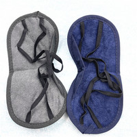 Accessoire de qualité supérieure de masque pour les yeux en satin imprimé personnalisé de haute qualité pour un sommeil confortable