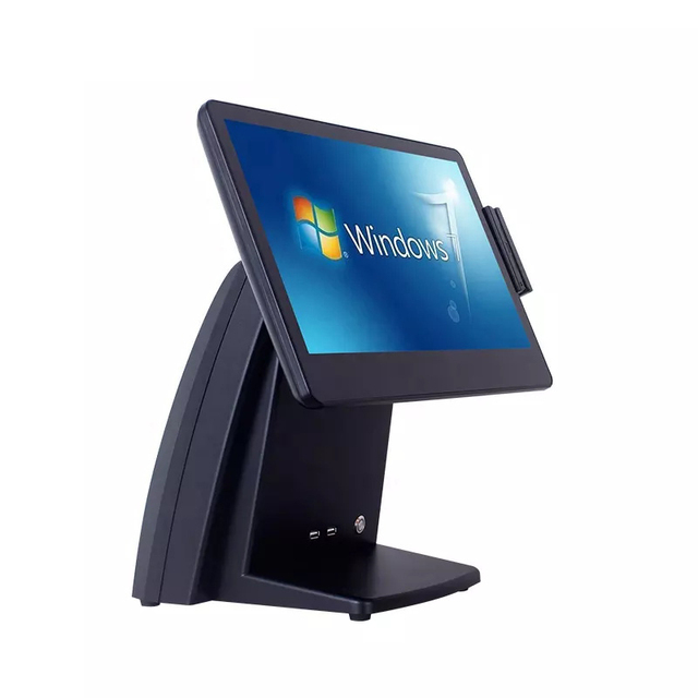 Hot Sale Touch Screen Computer FHD 15.6 Inch J1900 Pos System All in One Pc With Cash Drawer Option