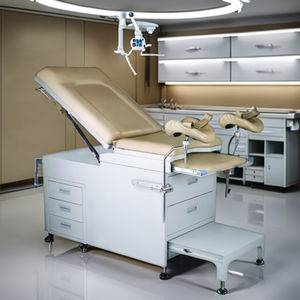 YGF2005A-I Bestseller Medisch Examen Stoelen Gynaecoloog Geel Onderzoekstafel Onderzoeksbed Met Lade Voor Ziekenhuisgebruik - Product Image 6