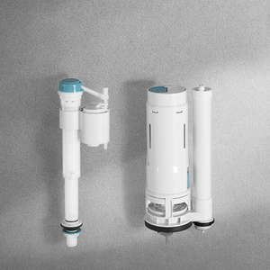 Van xả bồn cầu 2 inch PP dùng cho khách sạn, điều khiển bằng tay, tiết kiệm nước, xả kép, thân thiện với môi trường, thiết kế hiện đại, OEM ODM - Product Image 5