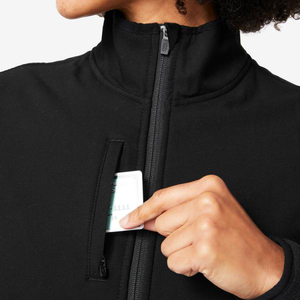 Chaquetas de uniforme de <span class=keywords><strong>enfermera</strong></span> de lana polar de invierno Chaqueta con cremallera personalizada de moda <span class=keywords><strong>Enfermera</strong></span> - Product Image 4