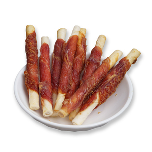 Rawhide Twists para comida de mascotas, <span class=keywords><strong>pollo</strong></span>/pato blanco, precio de fábrica al <span class=keywords><strong>por</strong></span> <span class=keywords><strong>mayor</strong></span> - Product Image 5
