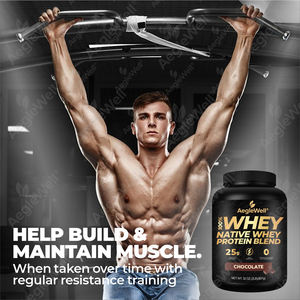 Aegelwell שוקולד אבקת חלבון 2lb לא ממתיקים מלאכותיים לשיקום שרירים & צמיחה - Product Image 3