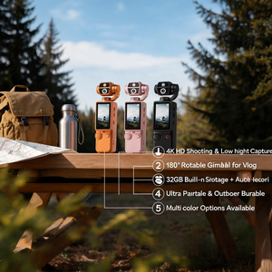 Cámara de Acción Q9 con Enfoque Automático y 32 GB de Memoria, Grabadora de Video <span class=keywords><strong>4K</strong></span> Portátil, Cámara de Acción para Fotografía al Aire Libre - Product Image 4