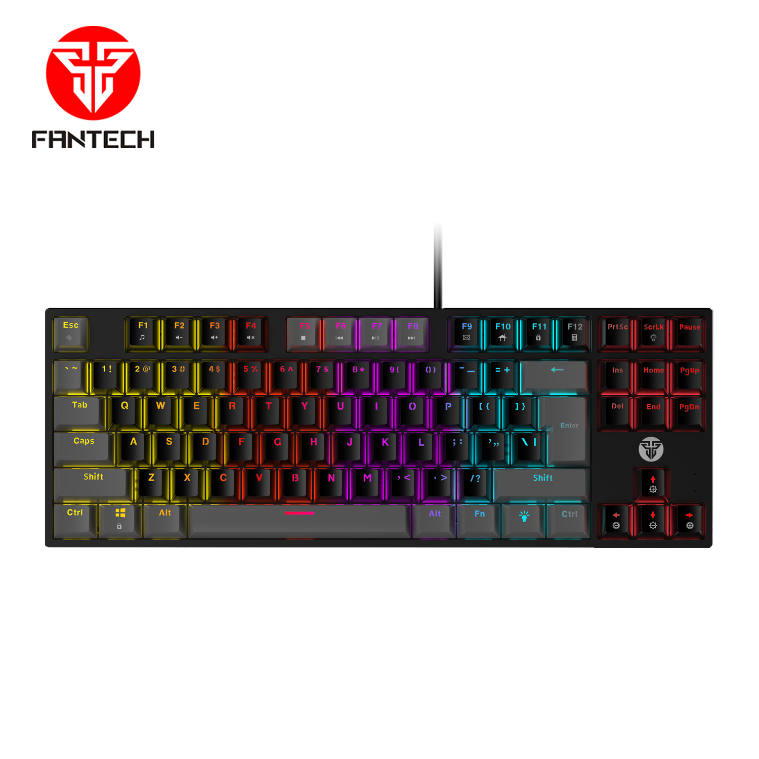Fantech ATOM TKL MK876 - Mechanical Gaming Keyboard with 13