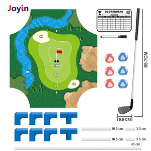 <span class=keywords><strong>Jeu</strong></span> de golf adhésif pour enfants avec cadre en tissu, balles Velcro et carte de score pour l'intérieur et l'extérieur - Product Image 2
