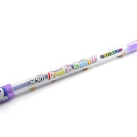 Ensemble de stylos à encre gel à paillettes parfumées 12 pièces pour l'art dessin stylo papeterie ensemble de papeterie stylos gel