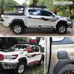 KQD ชุดอุปกรณ์ตกแต่งภายนอกรถรถกระบะ4X4ชุดแต่งตัวถังสำหรับ Toyota Hilux Revo 2016-2022 - Product Image 3