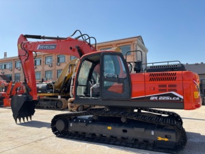 Excavadora DEVELON DX225 Usada de Buena Calidad, Pocas Horas de Uso, Bien Mantenida, Perfecta para Construcción y Movimiento de Tierras - Product Image 3