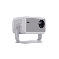 Projecteur 4K de jeu portable L18R, marque OEM d'usine d'origine, WiFi 6, système Android 14, 1080P, 400 ANSI Lumens, autofocus, correction trapézoïdale