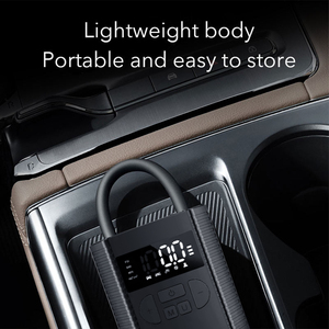 Inflador de Neumáticos Portátil, Compresor de Aire Eléctrico de 150 PSI con Luz LED para Motocicleta, Balón, Automóvil - Product Image 4