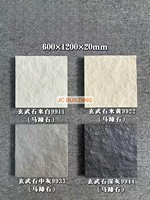 Carreaux antidérapants 600x1200x20mm pour revêtement de sol extérieur, prix compétitif, revêtement mural en pierre pour terrasse extérieure