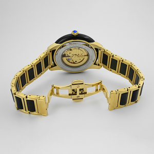 China Professional Manufacturer Luxury Natural Jade <b>Watch</b> Hollow Out Skeleton Automatic <b>Mechanical</b> <b>Watch</b> - Product Image 5