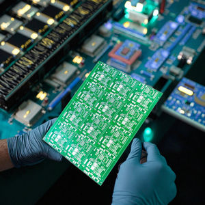 Высококачественная оптовая плата аудиоконтроллера HOSEN с зеленой паяльной маской, 1 унция меди, FR-4 PCB для усилителя, сверхбыстрое PCBA - Product Image 1