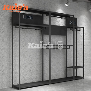 Giá đỡ trưng bày quần áo bán chạy, giá treo quần áo bán lẻ, giá trưng bày quần áo cửa hàng, nội thất trưng bày quần áo, giá treo quần áo - Product Image 3