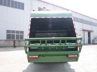 Camion à ordures compacteur diesel Shacman F3000 8x4, 270 CV, transmission manuelle, norme d'émission Euro 3, chargement arrière, moteur 8L