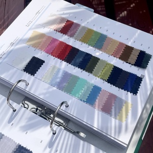 Thẻ may mặc swatch Sách Màu swatches vải mẫu sách vải swatches vải lanh rắn - Product Image 3