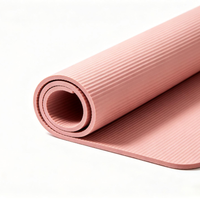Tapete de Yoga YINGUAN de Alta Densidad NBR, Espuma de Celda Cerrada, Extra Grueso, Resistente al Agua, Superficie Antideslizante, Grosor Personalizable, para Gimnasio en Casa
