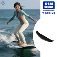 Aile arrière en carbone Wing Foil Hydrofoil GY 400/90 pour des virages ludiques, des glissements fluides et des performances de freeride.