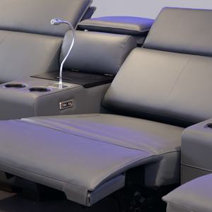 أريكة عائلية فاخرة لغرفة المعيشة وظيفة كرسي تصميم داخلي كرسي كرسي للسينما المنزلية أريكة كرسي 1 + 2 + 3 مقاعد - Product Image 6