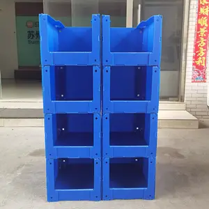 China Factory Customized Stackable Correx Packing Boxes Picking Bins