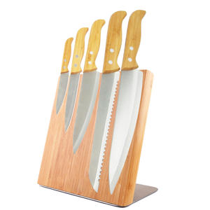 Ensemble de couteaux de cuisine en bambou de nouvelle conception, ligne royale - Product Image 1