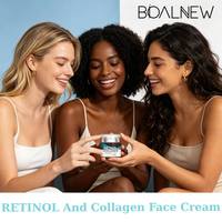 Crème hydratante pour le visage au rétinol et au collagène, vente en gros coréenne OEM, crème anti-âge pour le soin de la peau et lotion raffermissante pour la réparation du visage