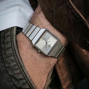 Reloj cuadrado blanco CILOA para hombre, regalo de lujo personalizable, nuevo estilo, alta calidad, moderno, reloj de cuarzo impermeable - Product Image 2
