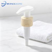 Pompe à lotion de vente directe d'usine 24/410 et 28/410 tailles distributeur de lotion à verrouillage gauche et droit bouteille en PET