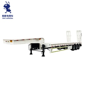 80 tonnes 100 tonnes 120 tonnes <span class=keywords><strong>3</strong></span> <span class=keywords><strong>essieux</strong></span> hydraulique pliable col de cygne bas lit remorques Lowbody bas garçon Lowbed semi-<span class=keywords><strong>remorque</strong></span> <span class=keywords><strong>prix</strong></span> - Product Image 4