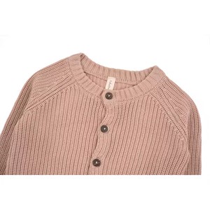 Suéter de Punto <span class=keywords><strong>para</strong></span> Bebé Unisex 100% Algodón, Suéter de Ganchillo Suave con Cuello Redondo, <span class=keywords><strong>Abrigo</strong></span> de Manga Larga <span class=keywords><strong>para</strong></span> Otoño e Invierno - Product Image 3