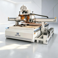 Centro de Mecanizado CNC para Madera, Router ATC de 3 Ejes, Máquina de Corte y Grabado con Sistema de Aspiración de Polvo de 1300x2500mm